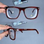 عینک فریم کائوچویی زاویه دار پلنگی ضخیم     010101709