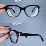 عینک فریم کائوچویی زاویه دار ضخیم    010101713