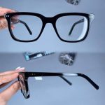 عینک فریم کائوچویی زاویه دار ضخیم    010101716