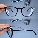 عینک فریم کائوچویی زاویه دار مربع     010101722