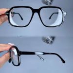 عینک فریم کائوچویی زاویه دار ضخیم   010101726