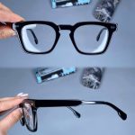 عینک فریم کائوچویی زاویه دار ضخیم    010101739