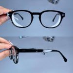 عینک فریم کائوچویی زاویه دار ضخیم    010101748