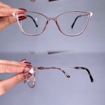 عینک فریم کائوچویی گربه ای     010101812