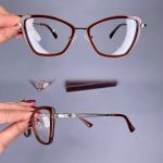 عینک فریم کائوچویی گربه ای    010101798