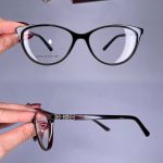 عینک فریم کائوچویی گربه ای    010101804