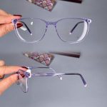 عینک فریم کائوچویی گربه ای    010101813