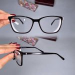 عینک فریم کائوچویی گربه ای    010101819