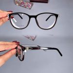 عینک فریم کائوچویی گربه ای    010101820