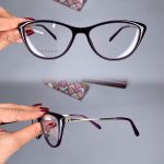 عینک فریم کائوچویی گربه ای    010101828