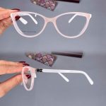 عینک فریم کائوچویی گربه ای    010101836