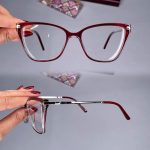 عینک فریم کائوچویی گربه ای    010101841