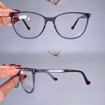 عینک فریم کائوچویی گربه ای    010101858