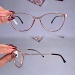 عینک فریم کائوچویی گربه ای     010101877