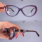 عینک فریم کائوچویی گربه ای     010101880