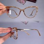 عینک فریم کائوچویی گربه ای    010101884