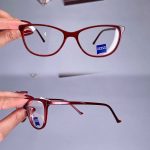 عینک فریم کائوچویی گربه ای    010101897