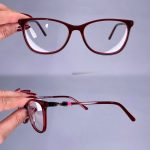 عینک فریم کائوچویی گربه ای    010101900