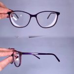 عینک فریم کائوچویی گربه ای    010101901