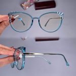 عینک فریم کائوچویی گربه ای     010101909