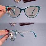 عینک فریم کائوچویی گربه ای    010101918