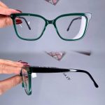 عینک فریم کائوچویی گربه ای     010101927