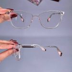 عینک فریم کائوچویی گربه ای     010101933