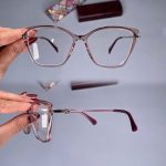 عینک فریم کائوچویی گربه ای    010101945