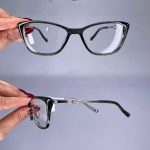 عینک فریم کائوچویی گربه ای    010101946