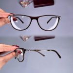 عینک فریم کائوچویی گربه ای    010101947