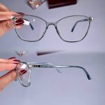 عینک فریم کائوچویی گربه ای    010101956