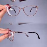 عینک فریم کائوچویی گربه ای     010101944