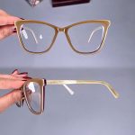 عینک فریم کائوچویی گربه ای    010101967