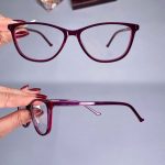 عینک فریم کائوچویی گربه ای    010101986