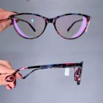 عینک فریم کائوچویی گربه ای    010101987