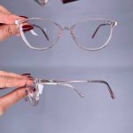 عینک فریم کائوچویی گربه ای     010101950