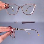 عینک فریم کائوچویی گربه ای      010102002