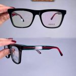 عینک فریم کائوچویی زاویه دار ضخیم    010101754