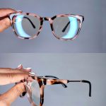 عینک فریم کائوچویی گربه ای      010102061