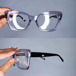 عینک فریم کائوچویی پروانه ای ضخیم      010102066