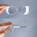 عینک فریم کائوچویی گربه ای       010102068