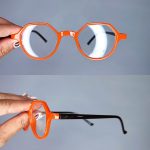 عینک فریم کائوچویی گرد کوچک       010102071