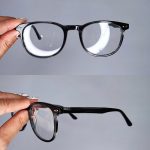 عینک فریم کائوچویی زاویه دار مربعی      010102072