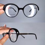 عینک فریم کائوچویی گرد ضخیم      010102074