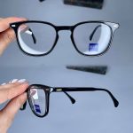 عینک فریم کائوچویی زاویه دار مربعی    010102022