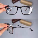 عینک فریم کائوچویی مستطیلی پلنگی     010102058