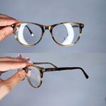 عینک فریم کائوچویی گربه ای پلنگی     010102089