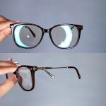 عینک فریم کائوچویی زاویه دار پلنگی    ۰۱۰۱۰۲۱۱۰
