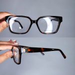 عینک فریم کائوچویی گربه ای ضخیم      010102125