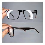 عینک فریم کائوچویی مستطیلی پلنگی    010102214